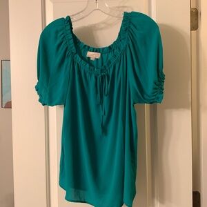 Loft Green Blouse